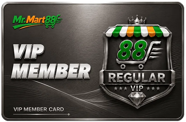 MrMart88 VIP member card